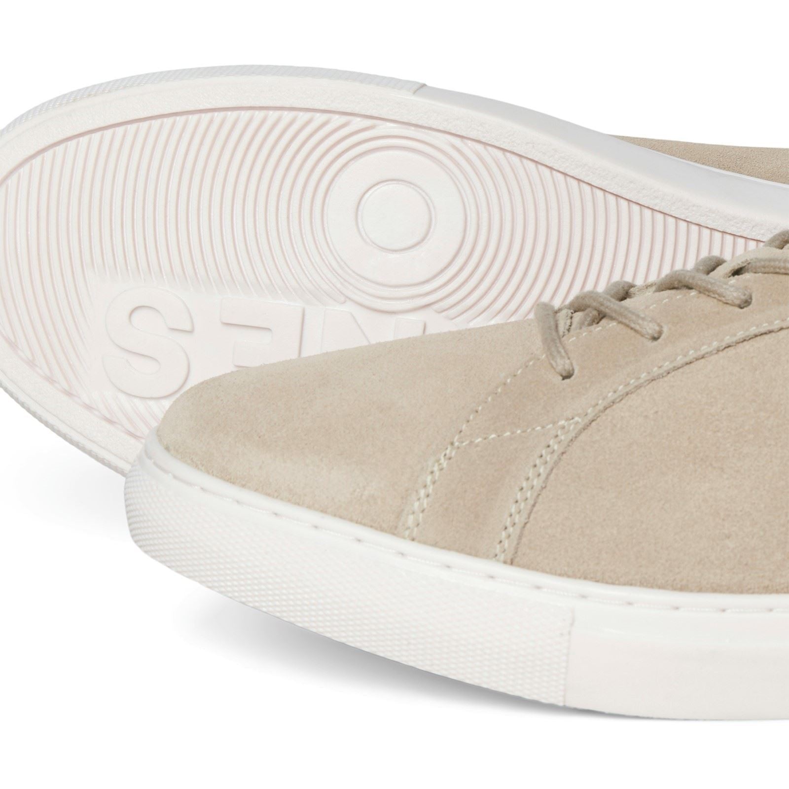 Jack & Jones Galaxy Suede Chaussures De Sport Pour Homme En Daim Plaza Taupe
