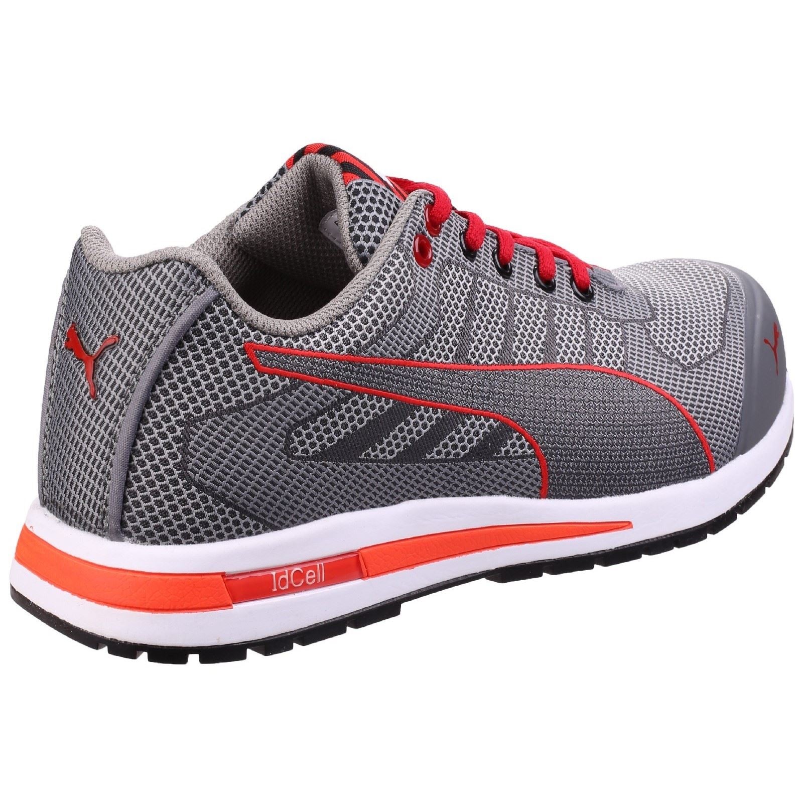Puma Safety  Baskets De Sécurité En Textile Gris Xelerate Knit Low