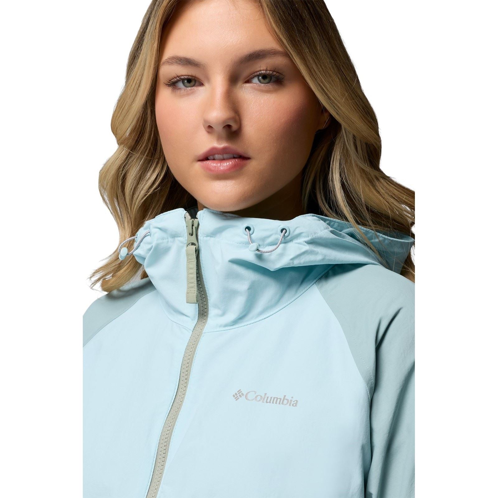 Columbia Spire Valley Vestes Coupe-Vent Vertes Pour Femmes