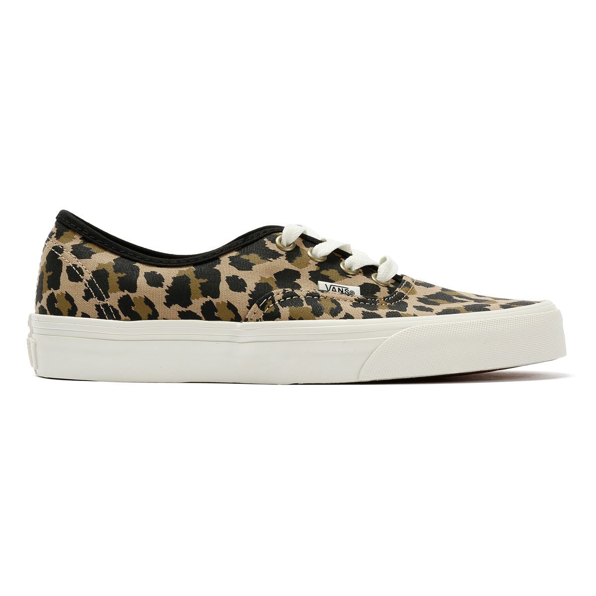 Vans Authentic Baskets Beiges En Toile Pour Femmes