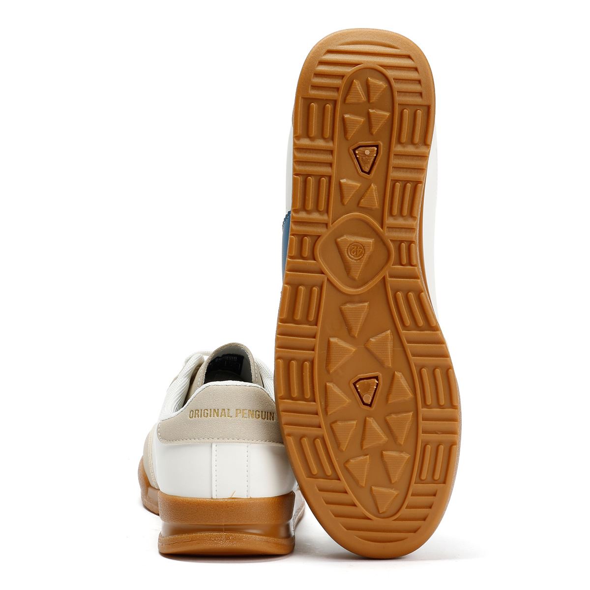 Penguin Giovanni Baskets Blanches Pour Hommes