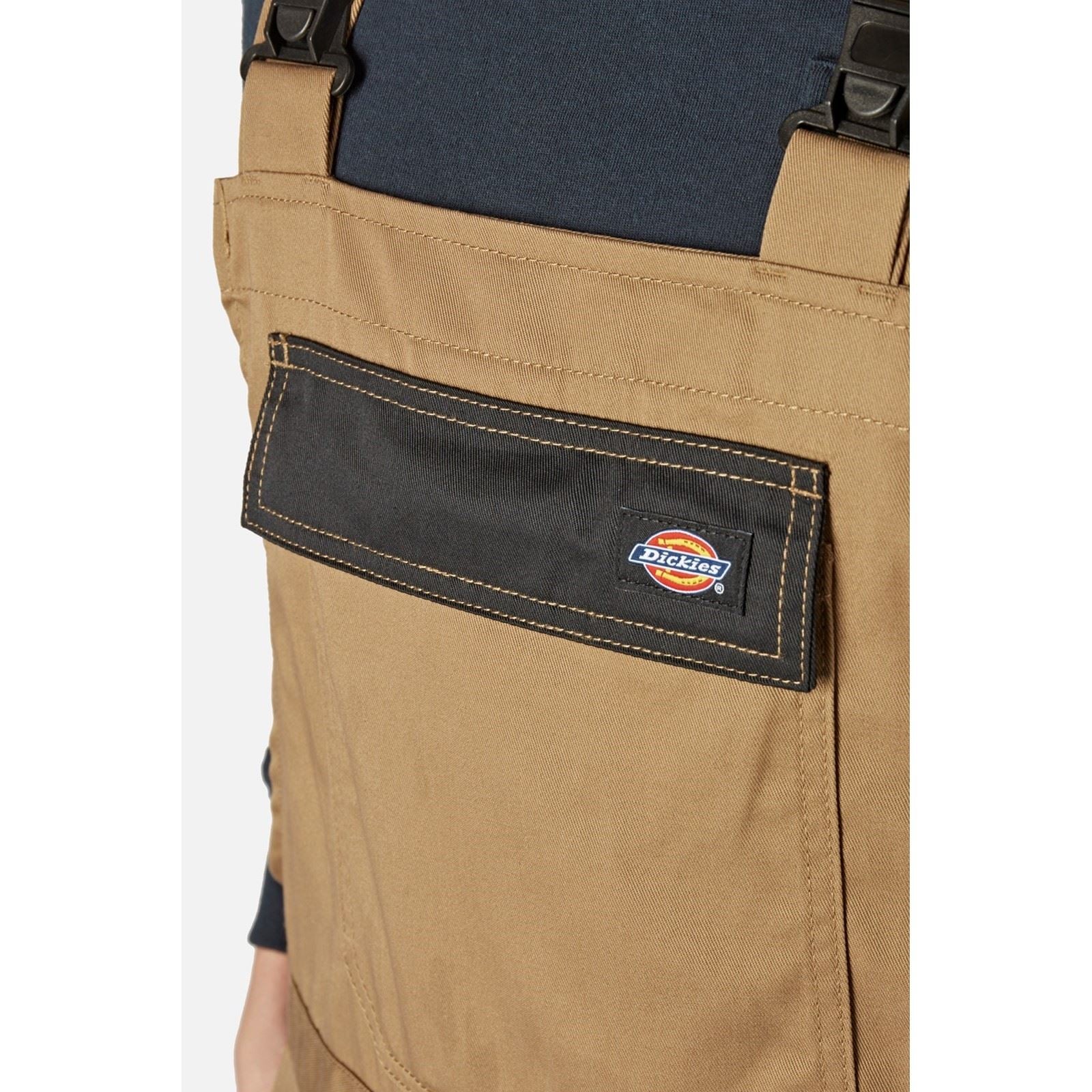 Dickies Everyday Bib and Brace Salopette De Travail En Polyester Pour Homme Marron