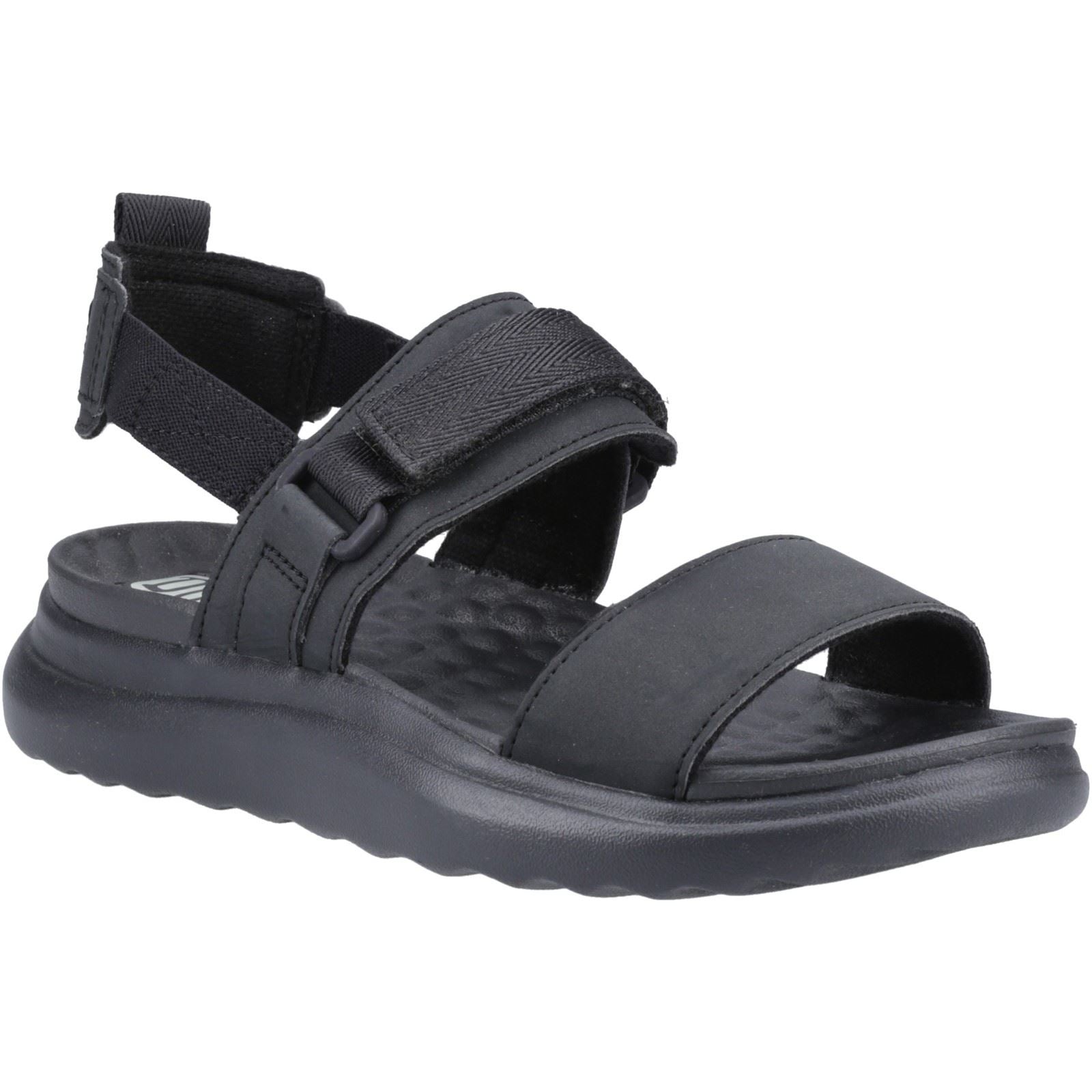HEYDUDE Collins Mono Sport Sandales Noires Pour Femmes