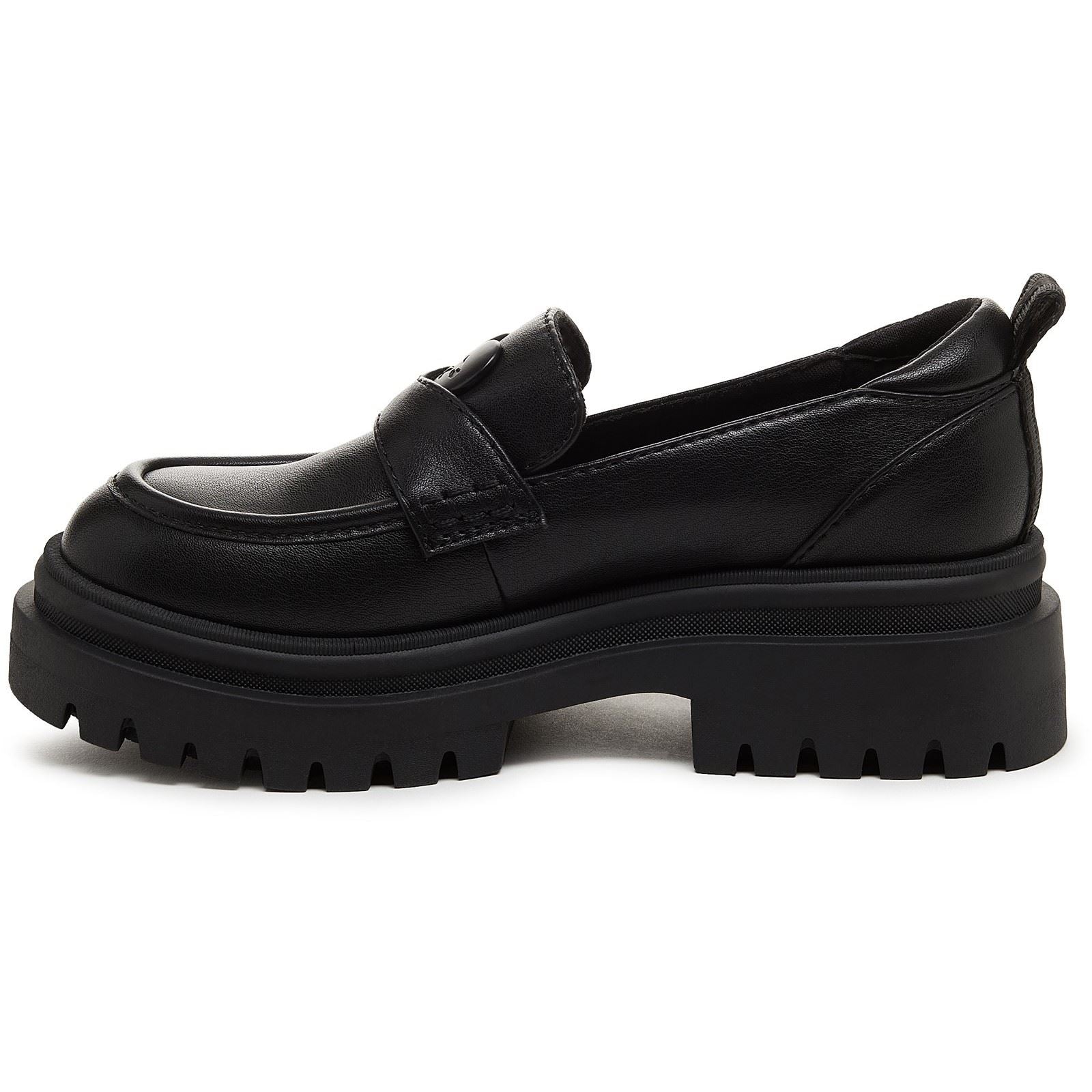 Rocket Dog Dandy Chaussures Plates Pour Femme En Polyuréthane Noir.