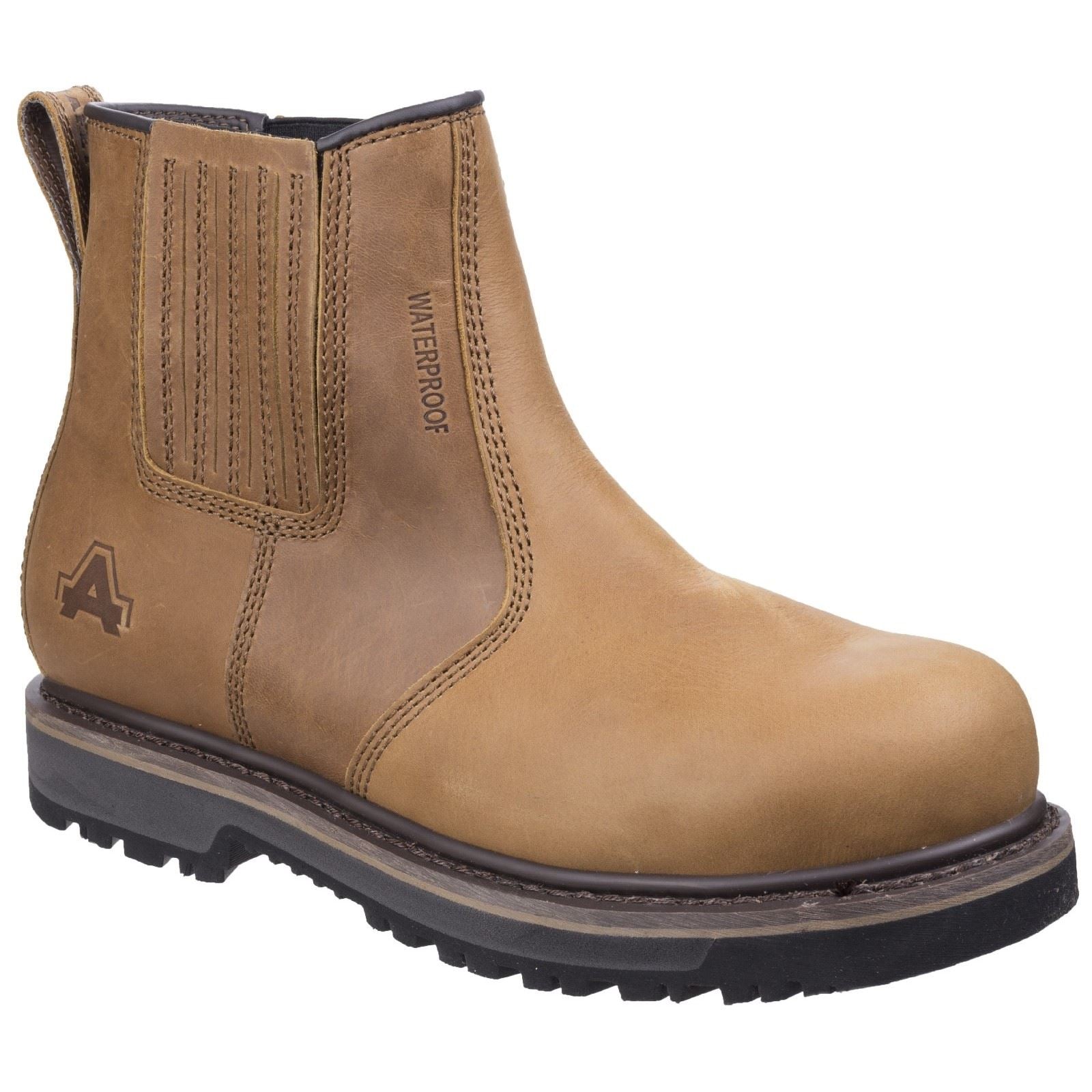 Amblers Safety  Bottes De Sécurité En Cuir Tan As232
