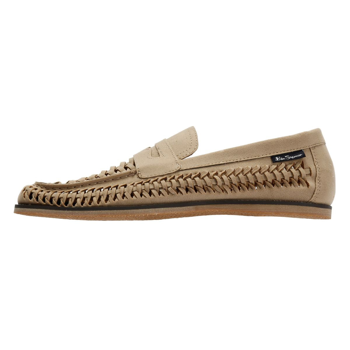 Ben Sherman Miami Mocassins Gris Pour Hommes