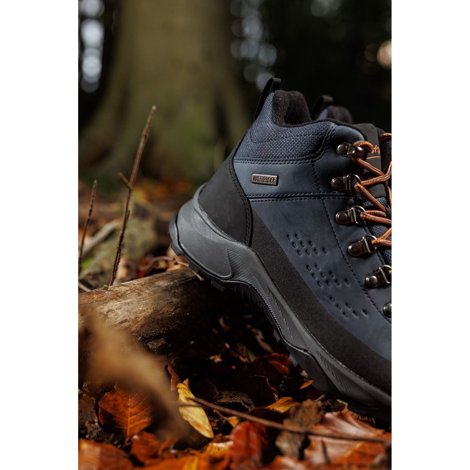 Cotswold Ryeford Chaussures De Randonnée En Cuir Pour Homme Couleur Marine