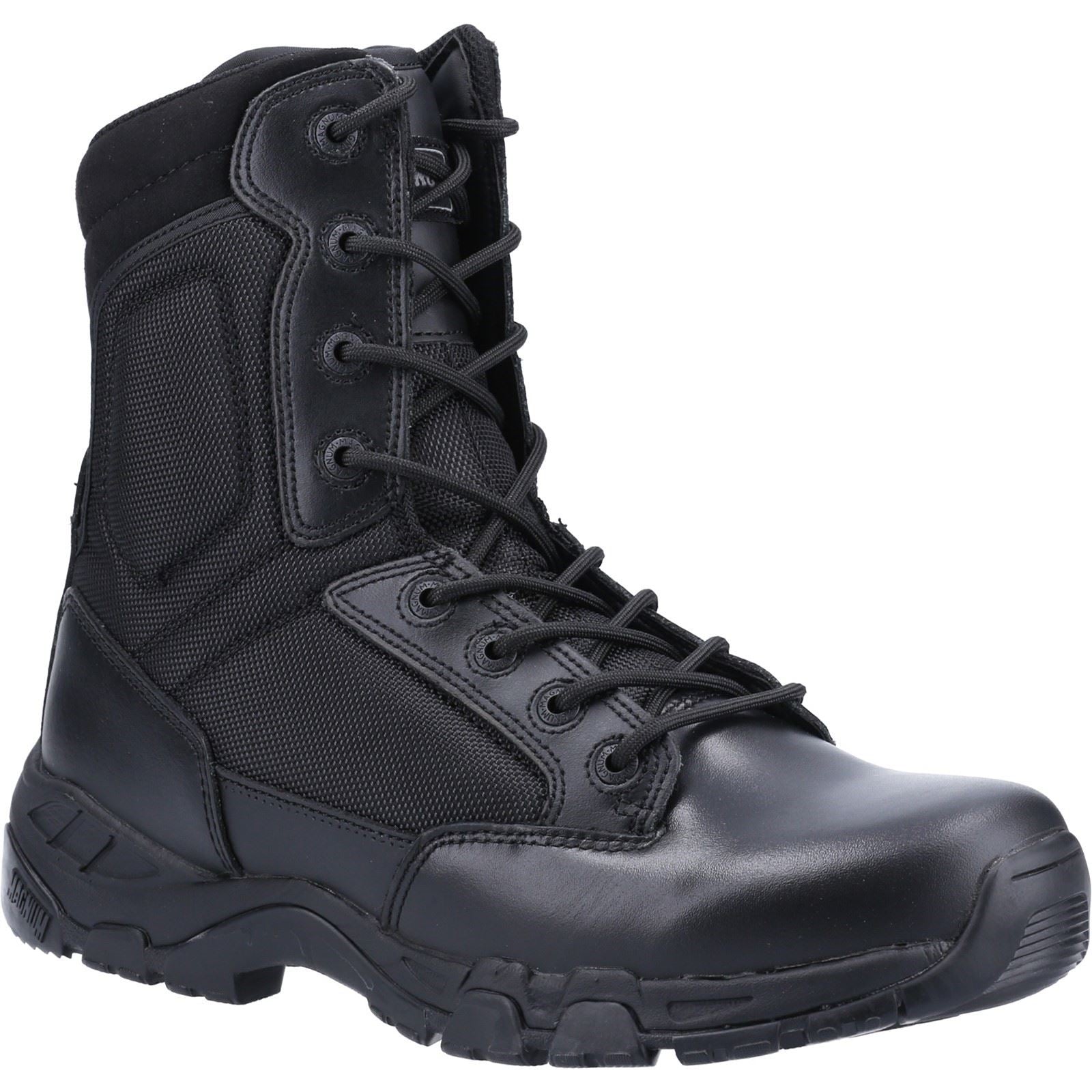 Magnum  Bottes De Sécurité En Cuir Noir Viper Pro 8.0 Plus À Fermeture Éclair Latérale