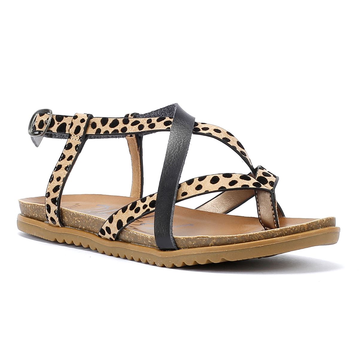 Blowfish Malibu Mirenda Sandales Léopard Pour Femmes