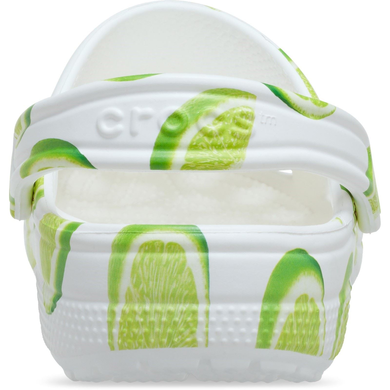 Crocs Classic Graphic Sabots En Lime Eva Pour Femmes