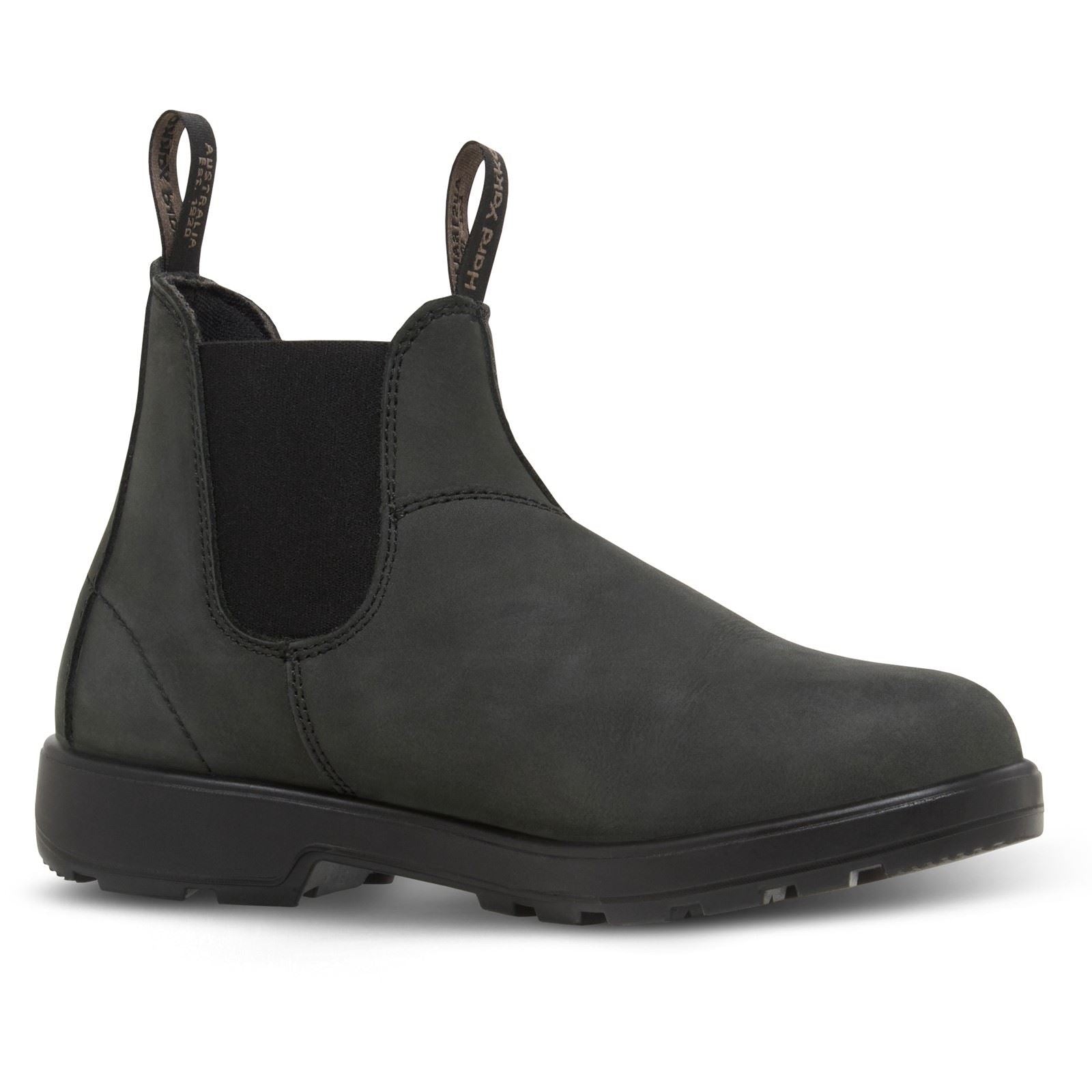 Hard Yakka Bottes En Nubuck Charbon Pour Hommes Brunswick En Cuir
