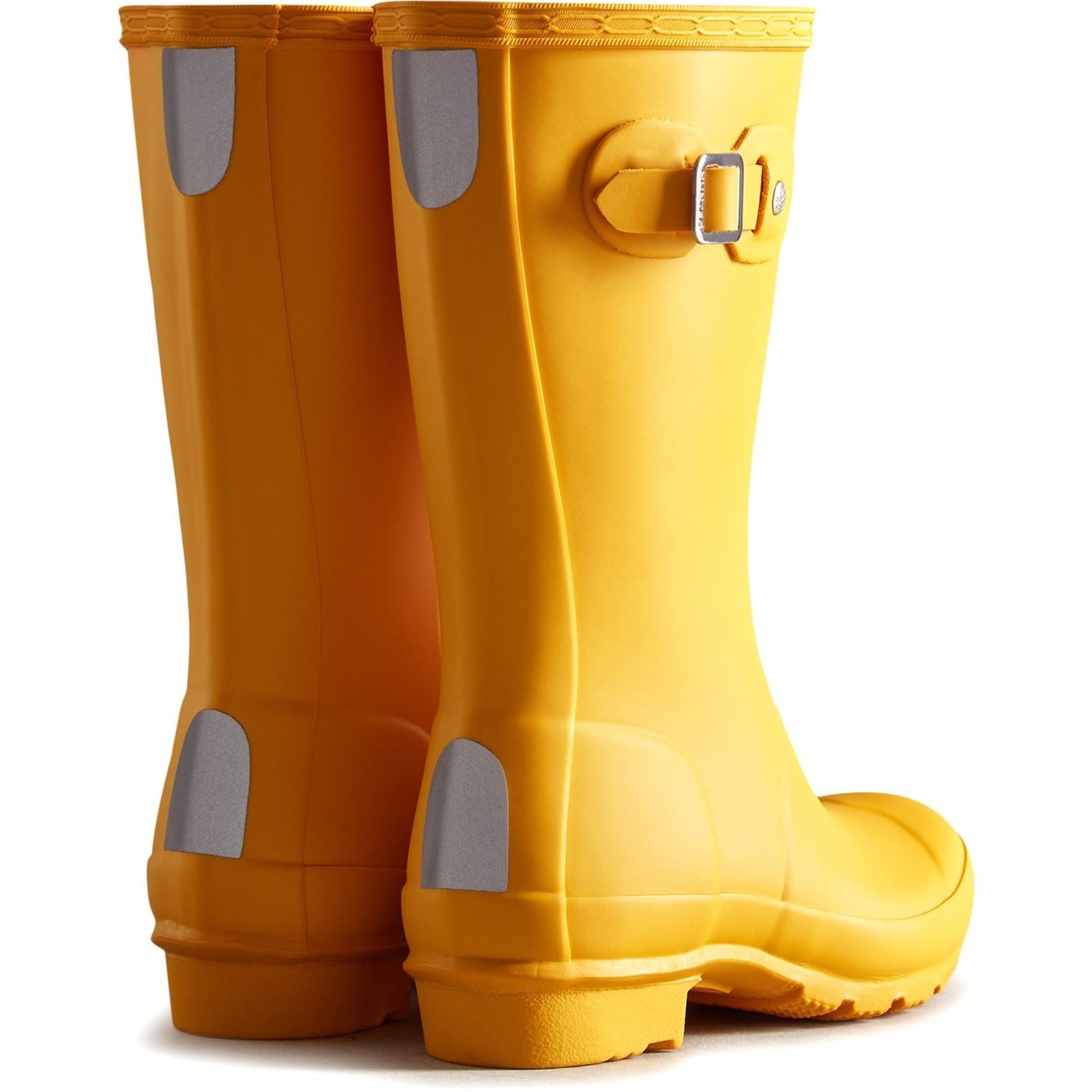 Hunter Junior Originals Bottes En Caoutchouc Unisexe Pour Enfants Jaunes