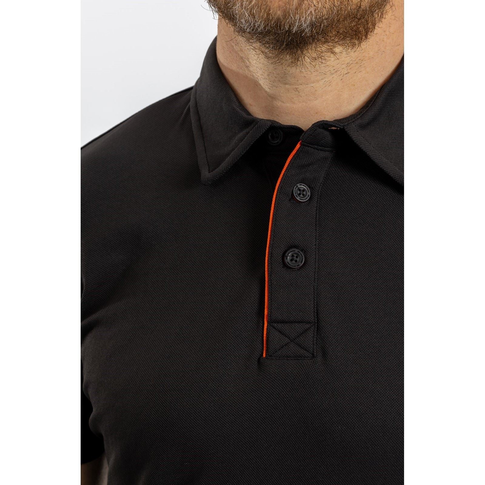 Helly Hansen Workwear Kensington Tech Chemise Polo Noire Pour Homme