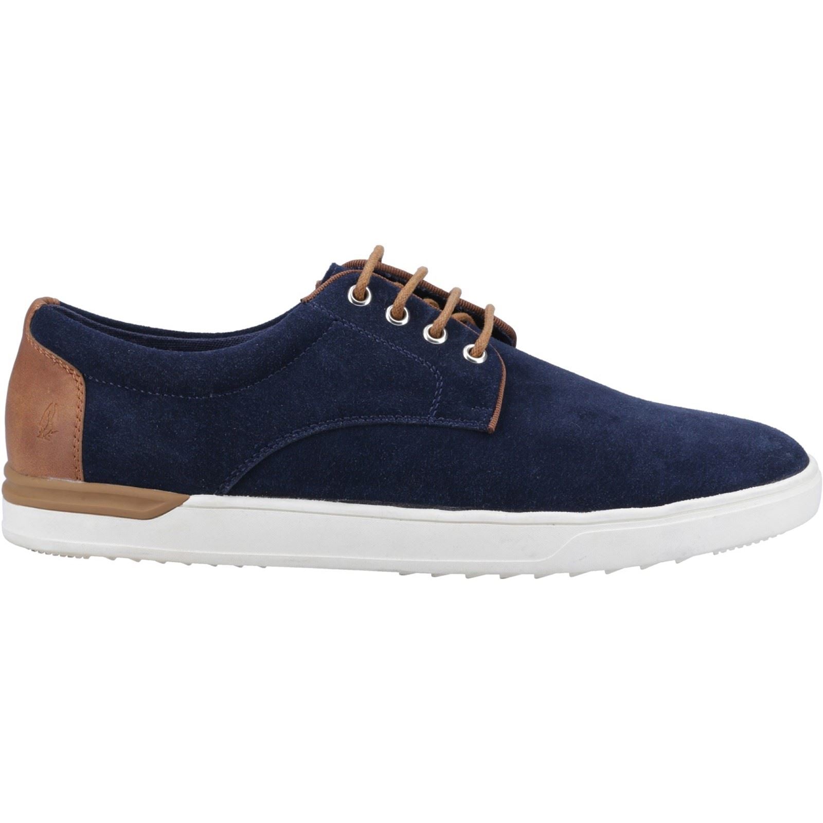 Hush Puppies Joey Chaussures À Lacets En Daim Pour Homme De Couleur Marine