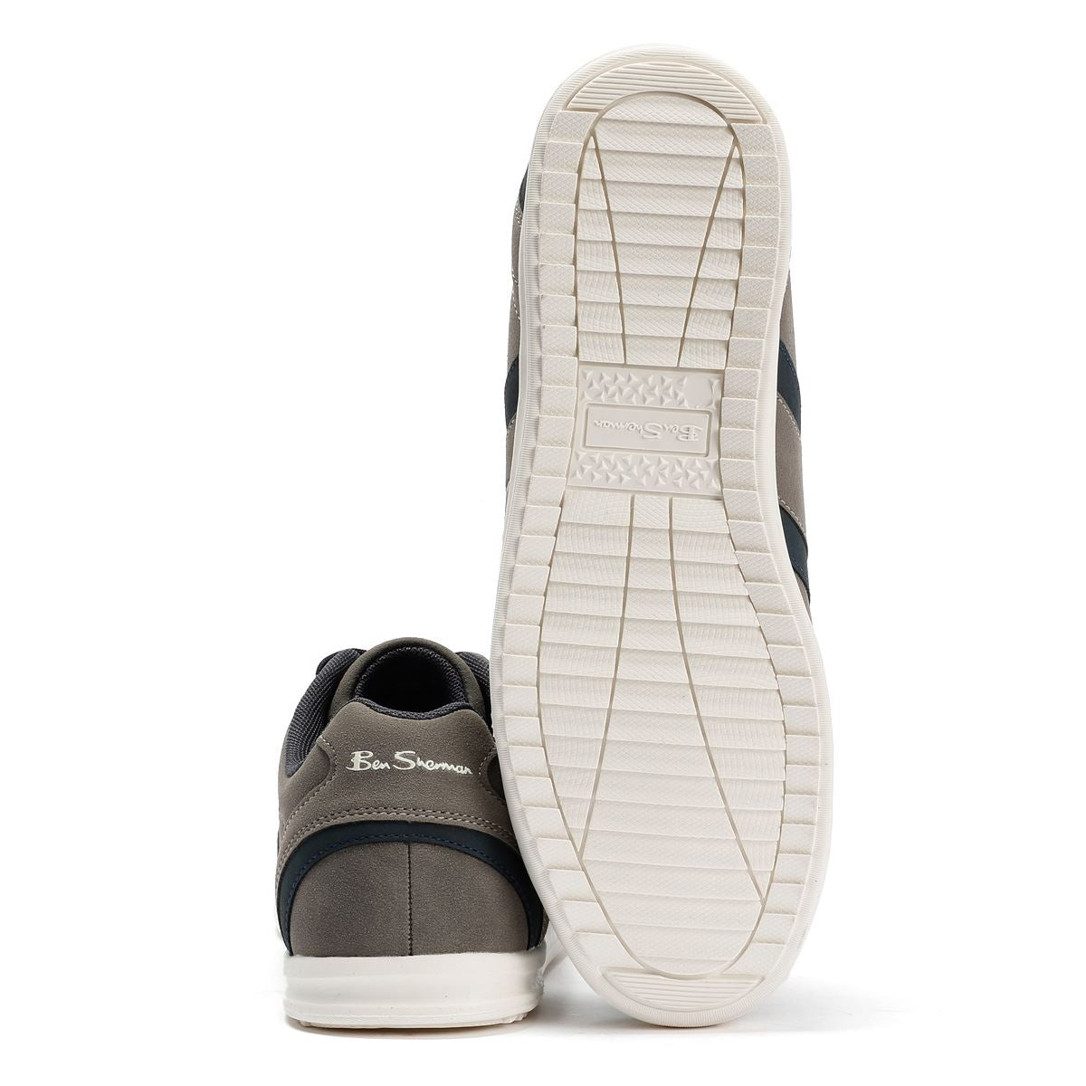 Ben Sherman Keeler Baskets Grises Pour Hommes