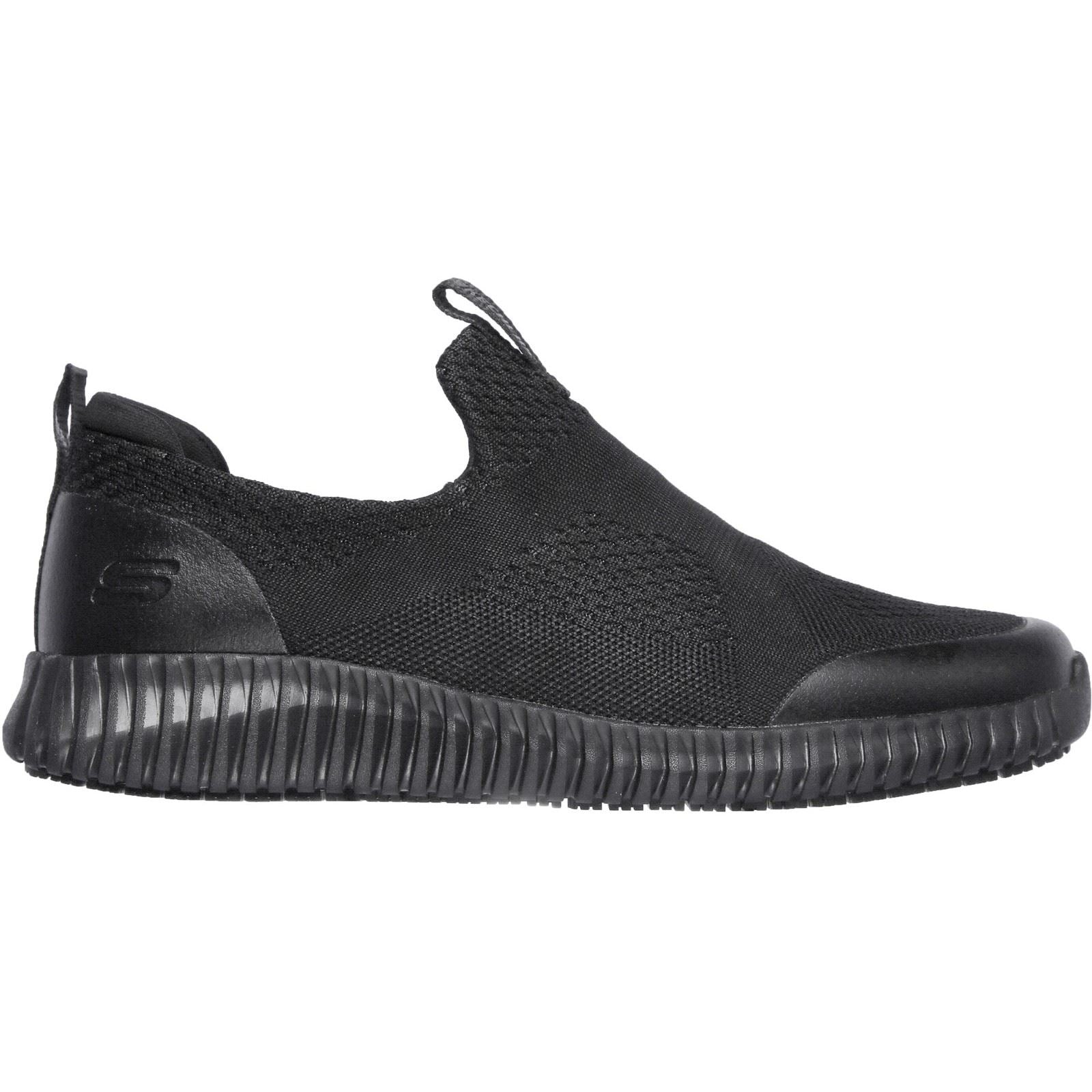 Skechers Workwear Cessnock Chaussures De Sport Noires Pour Hommes