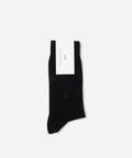JAK Chaussettes En Coton Noires Haute Pour Mollets