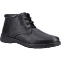 Hush Puppies Malcolm Bottes Noires En Cuir Pour Hommes