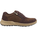 Hush Puppies Alexander Chaussures En Cuir Marron À Lacets Pour Homme