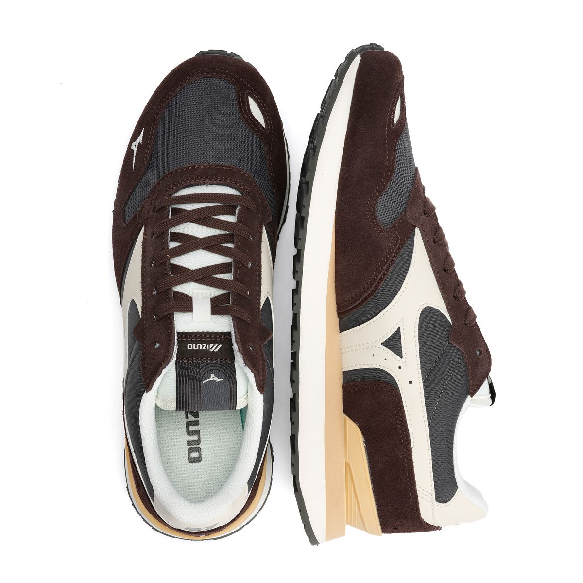 Mizuno RB87 Sneakers Marron Suède
