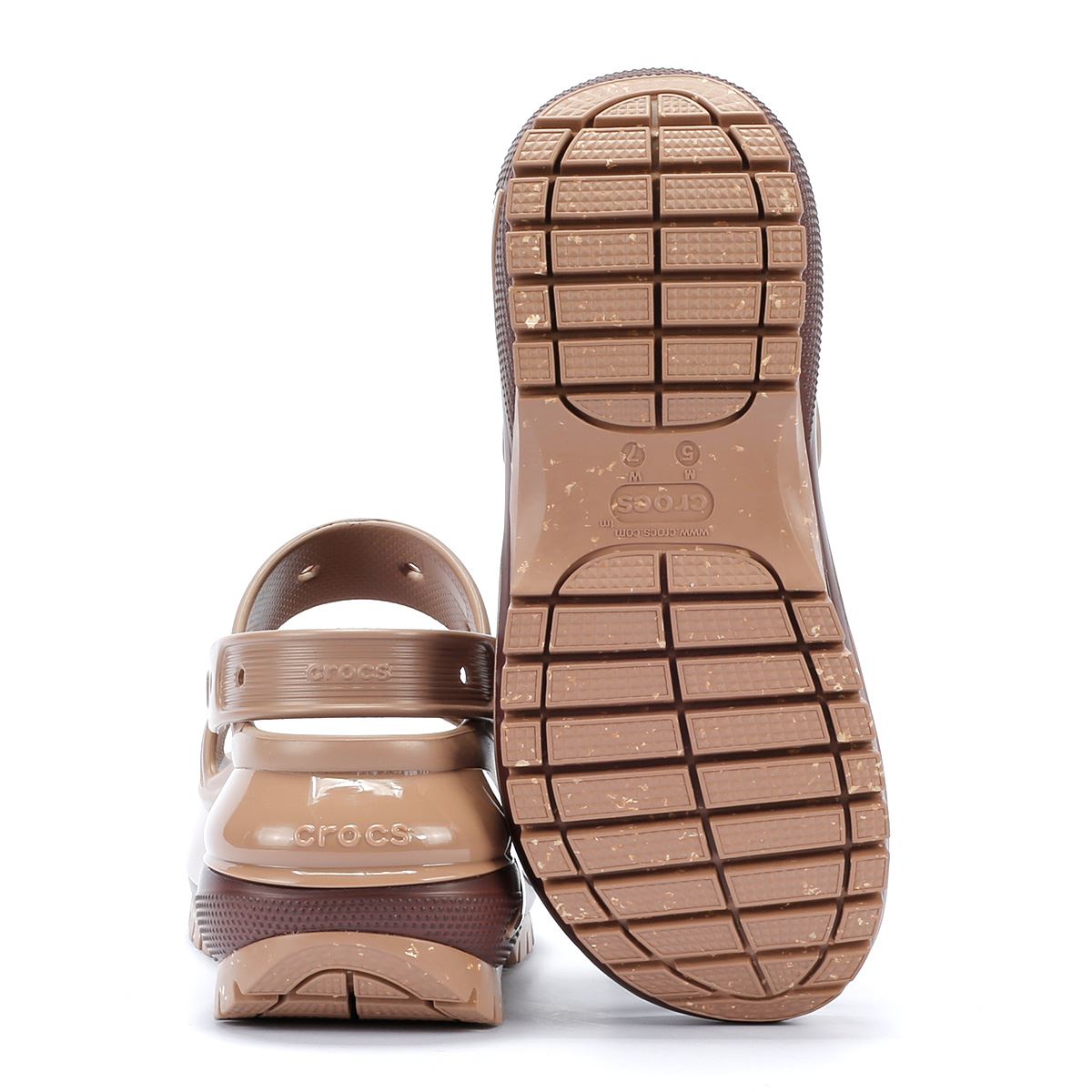Crocs Mega Crush Sandales Latte
