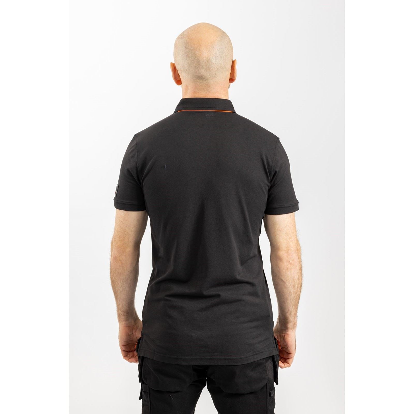 Helly Hansen Workwear Kensington Tech Chemise Polo Noire Pour Homme