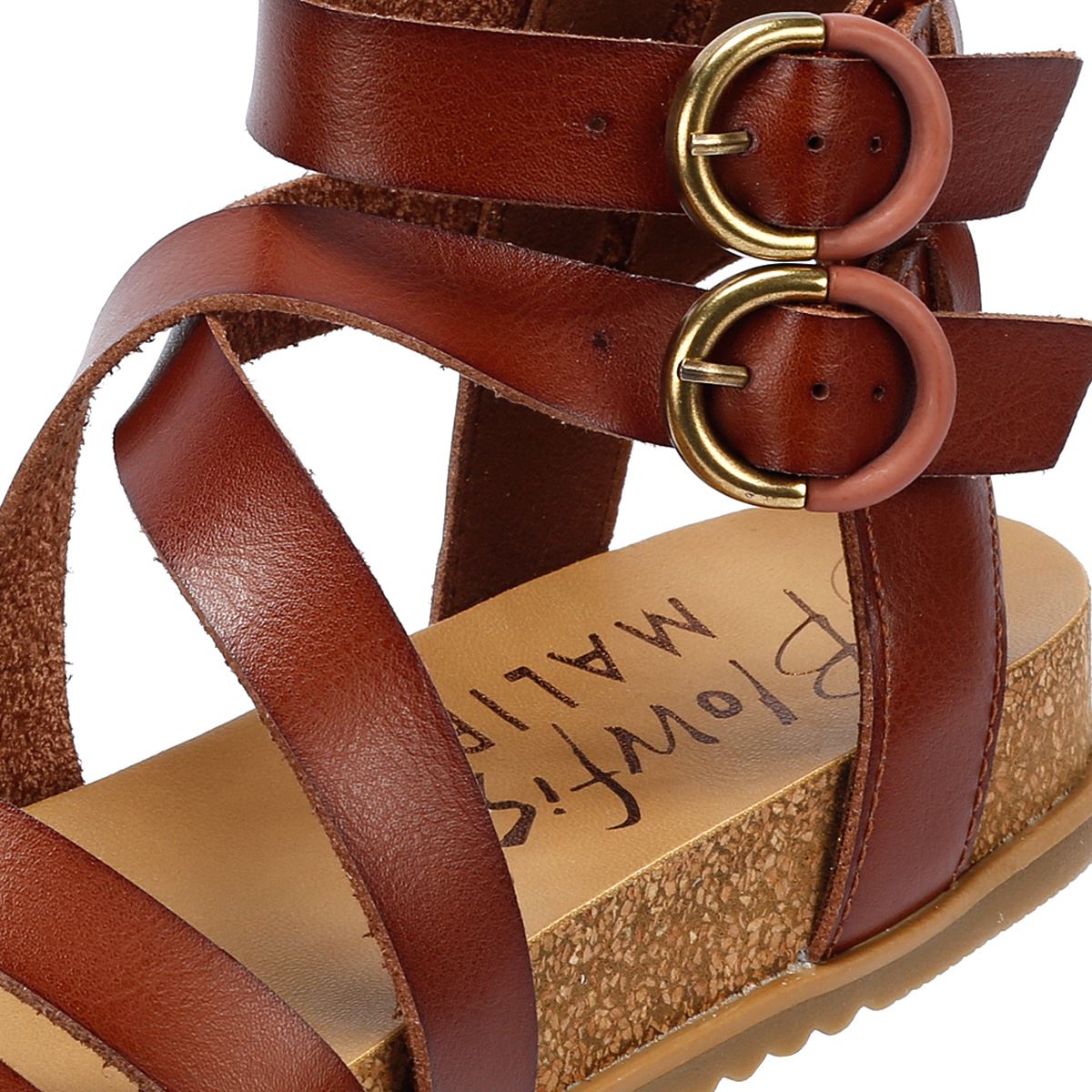 Blowfish Malibu Fandie Dyecut Sandales En Henné Pour Femmes