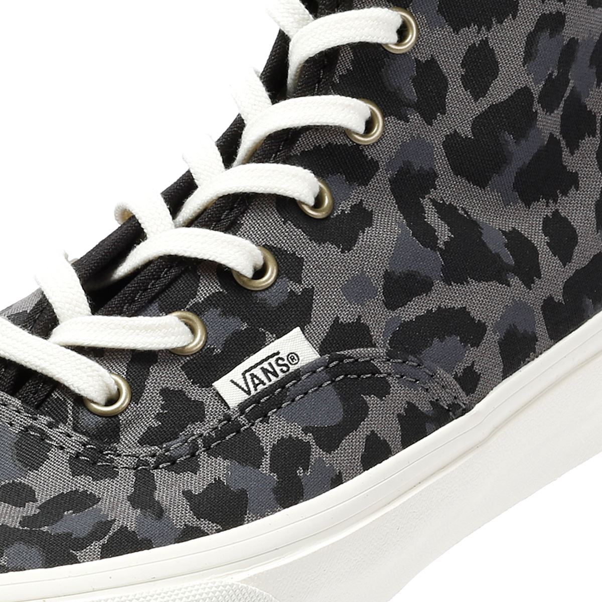 Vans Authentic Hi 2.0 Baskets Grises En Toile Pour Femmes