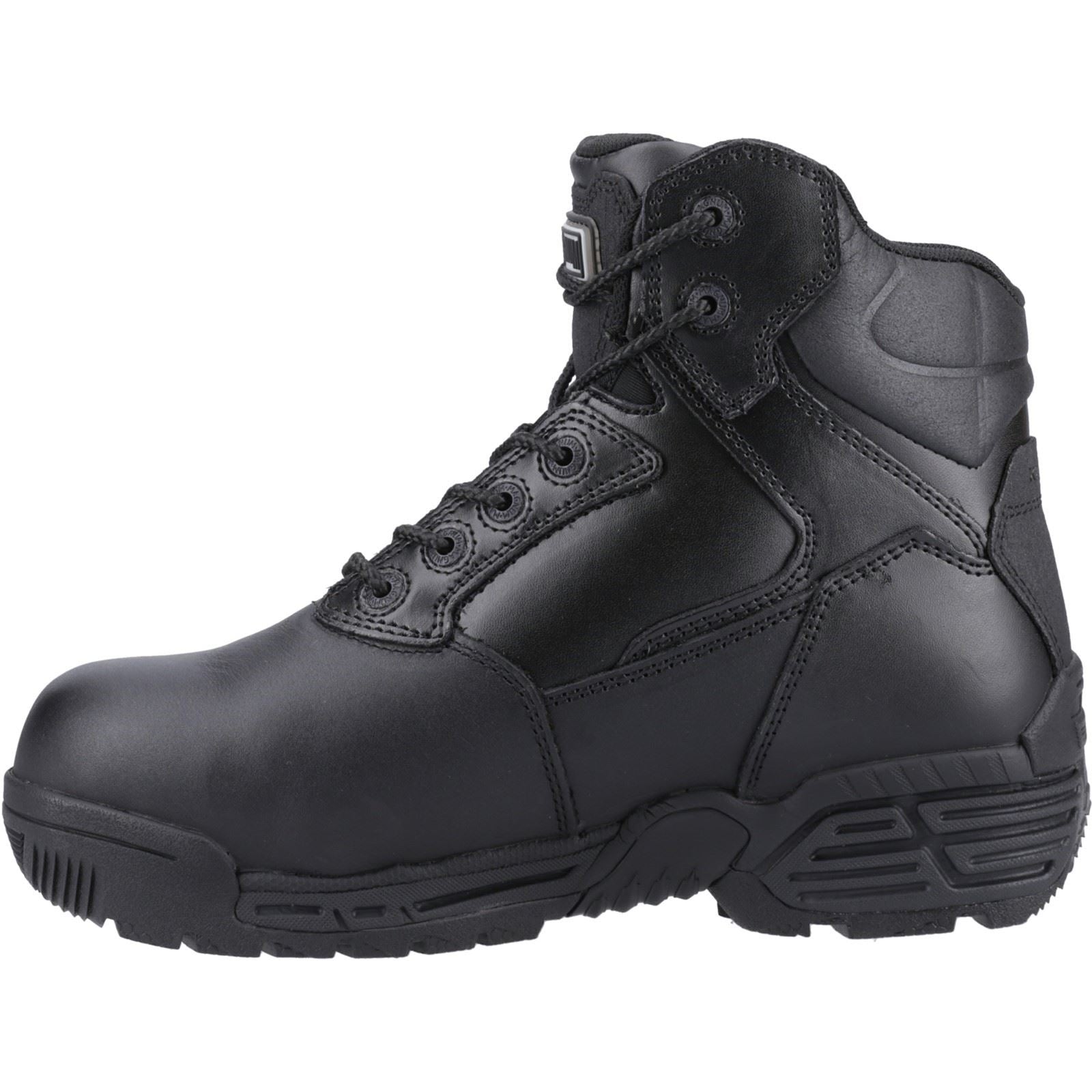 Magnum  Bottes De Sécurité En Cuir Noir Stealth Force 6.0