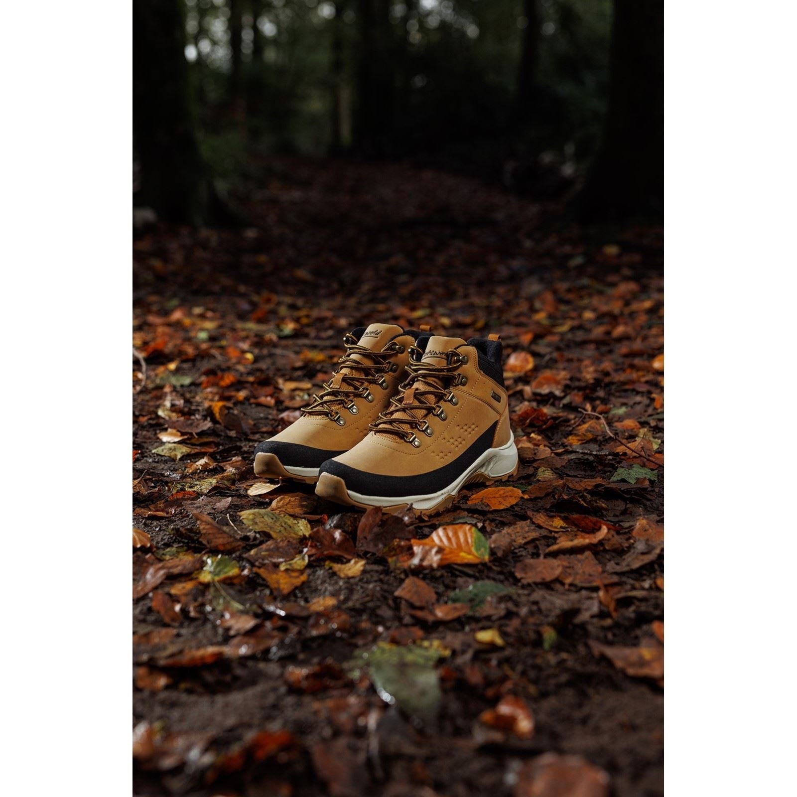 Cotswold Ryeford Bottes De Randonnée Pour Hommes En Cuir Marron