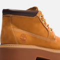 Timberland Stone Street Nellie Bottes En Cuir Jaune Pour Femme