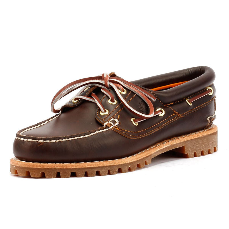 Timberland Noreen 3 Eye Chaussures En Cuir Pour Femmes Marron