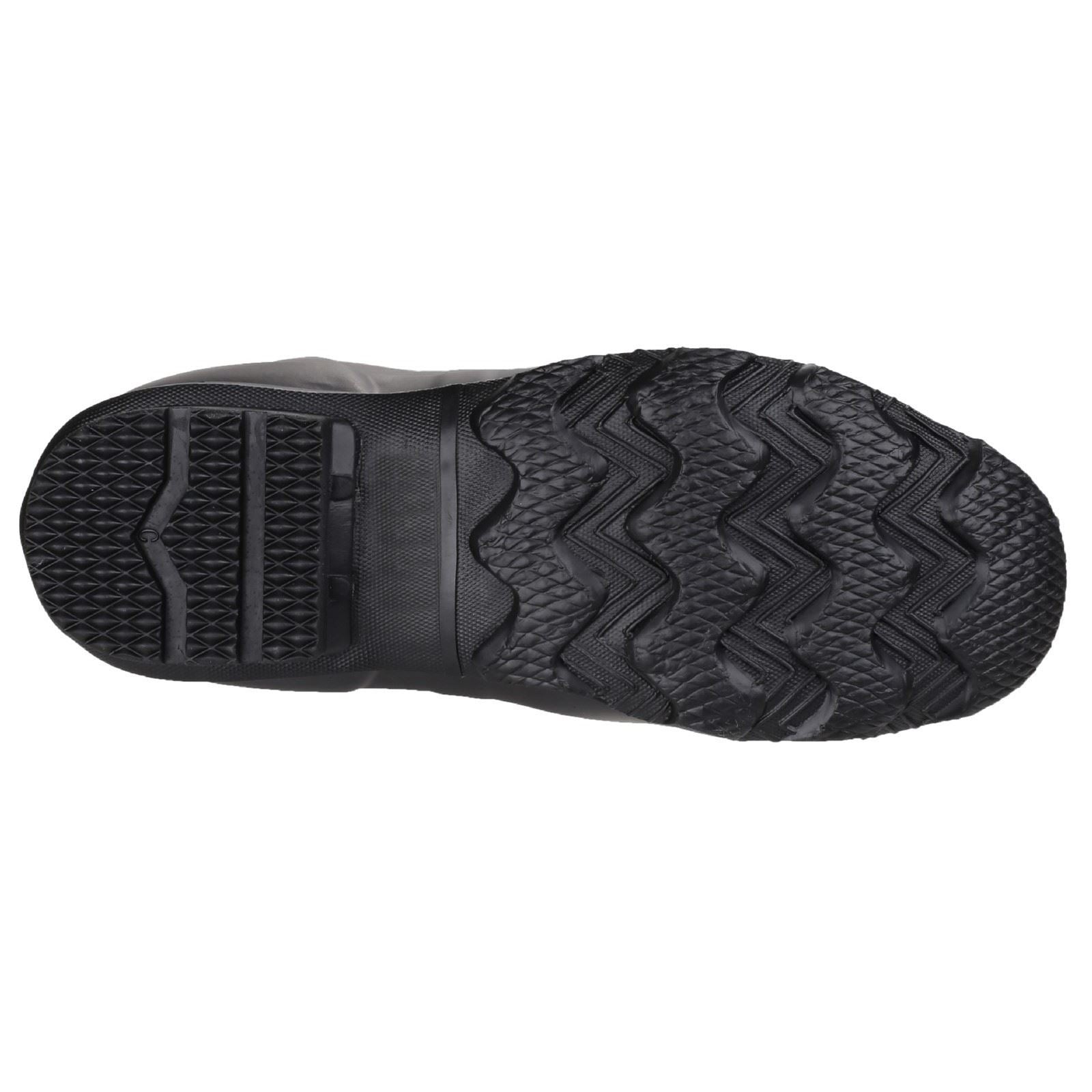 Hunter Argyll Full Knee Bottes En Caoutchouc Noires Wellington