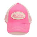 Von Dutch Staple Trucker Casquettes En Coton Rose