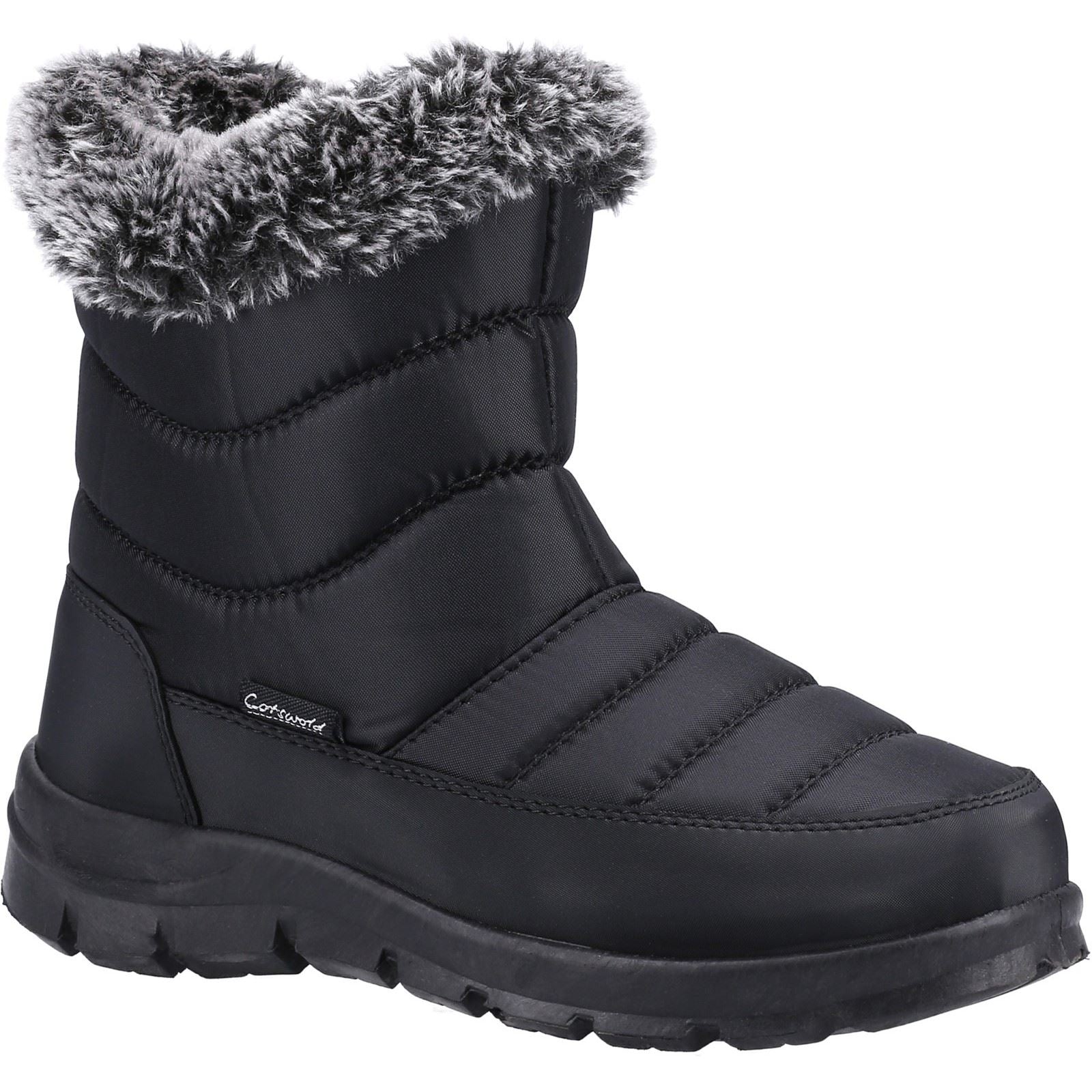 Cotswold Longleat Bottes En Caoutchouc Noires