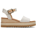 TOMS Diana Compensées Naturelles Pour Femmes