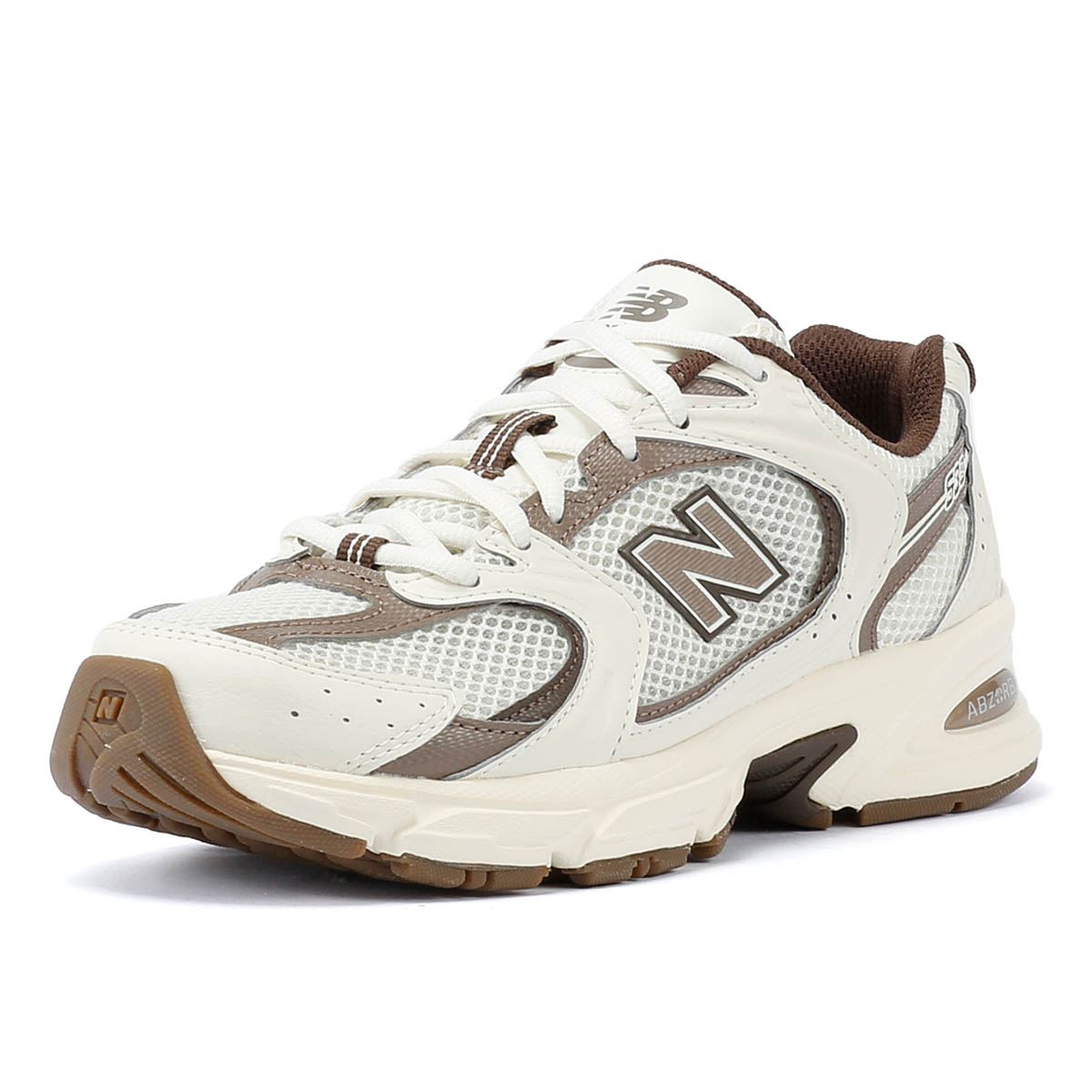 New Balance 530 Baskets Pour Femmes Blanc Cassé/Marron