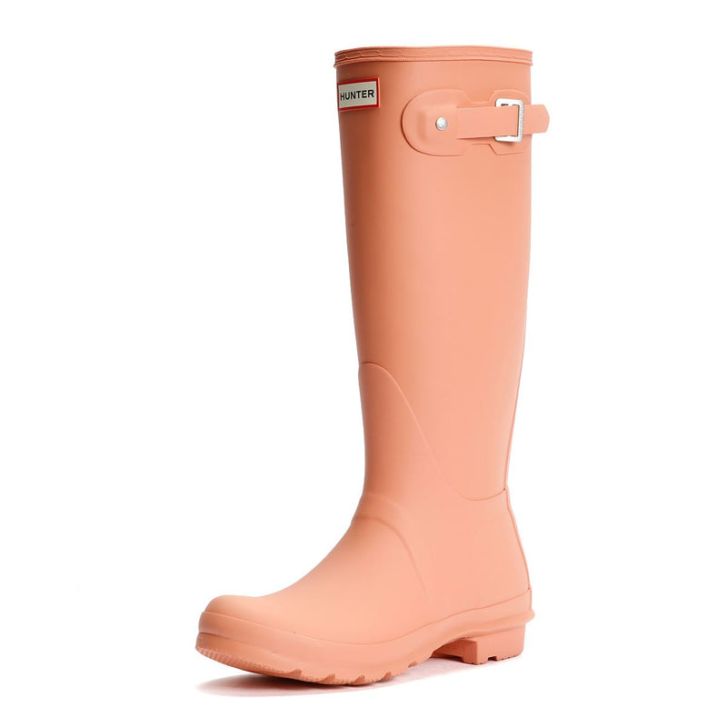 Hunter Original Tall Bottes De Pluie En Caoutchouc Pour Femmes Roses