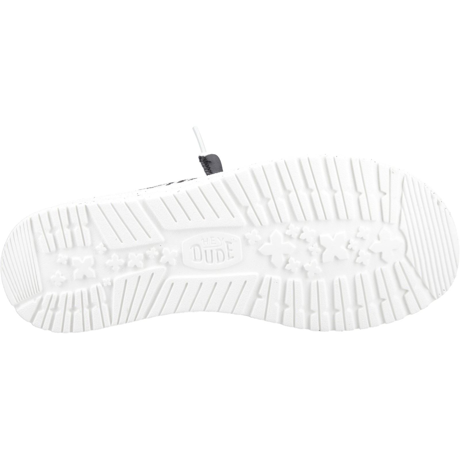 HEYDUDE Wendy Leopard Mocassins Noirs/Gris Pour Femmes