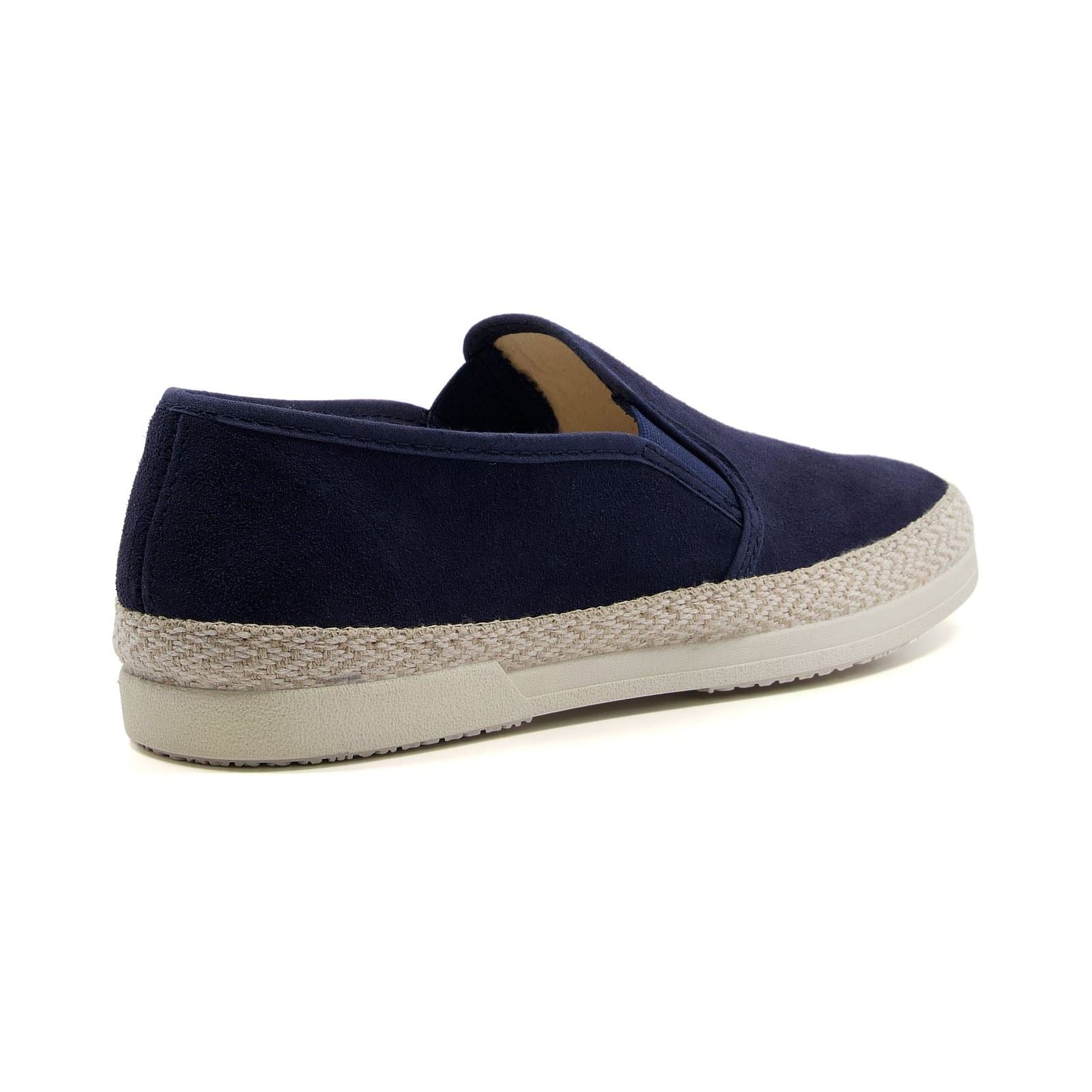 Dune Francisco Baskets Homme En Daim Bleu Marine