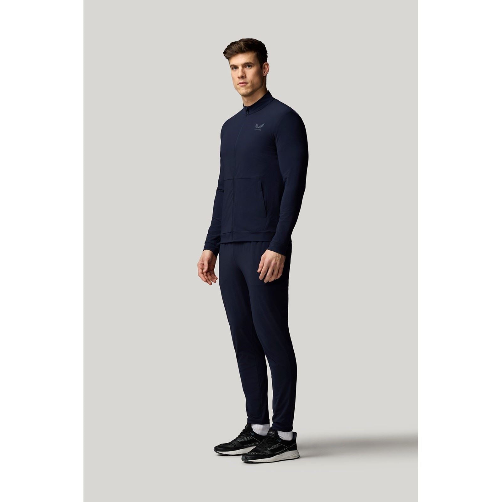 Castore Tech Training Pantalons De Sport Bleus Pour Hommes