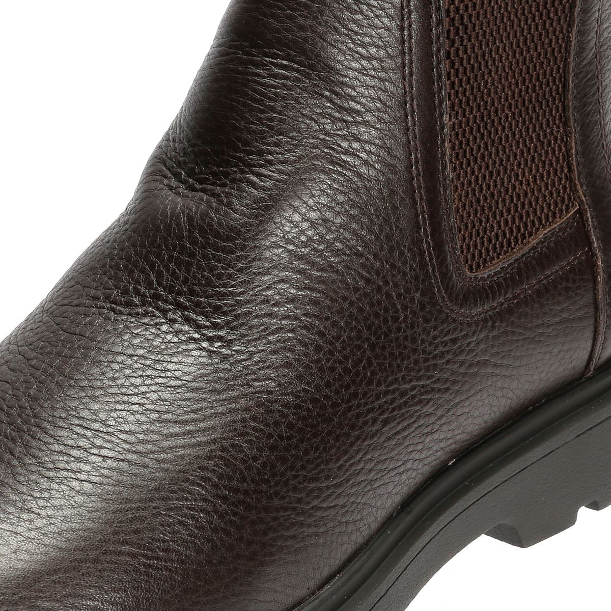 Geox Spherica EC1 C Tumble Bottes En Cuir Pour Hommes Marron