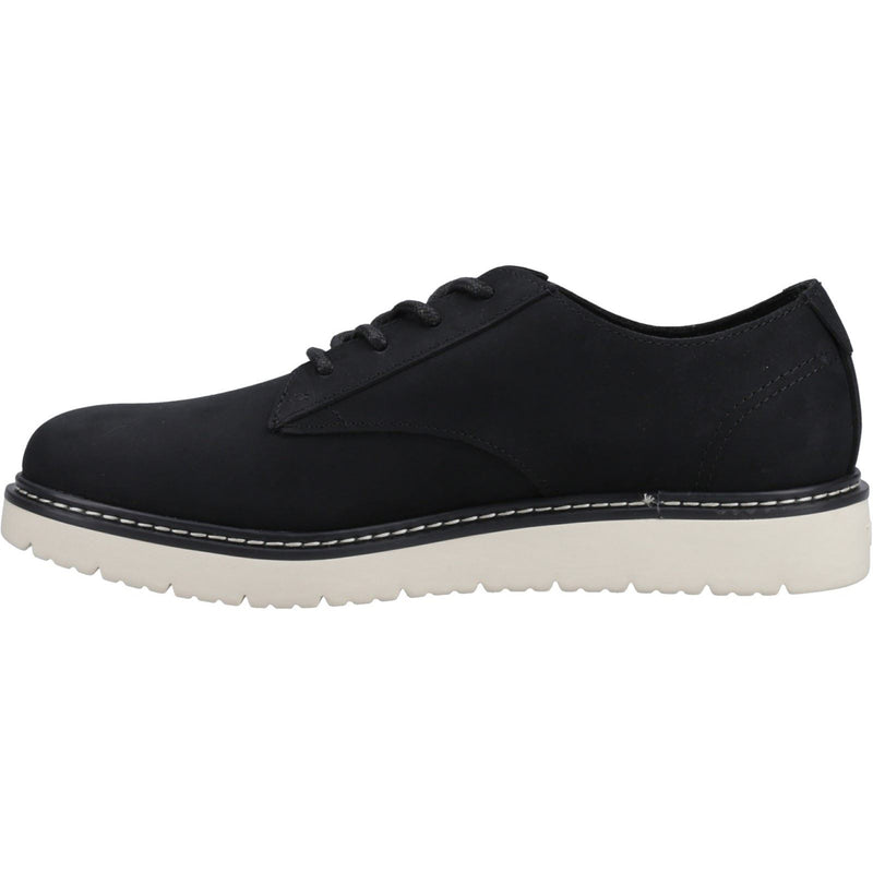 TOMS Navi TRVL LITE Chaussures Oxford En Cuir Pour Hommes Noires