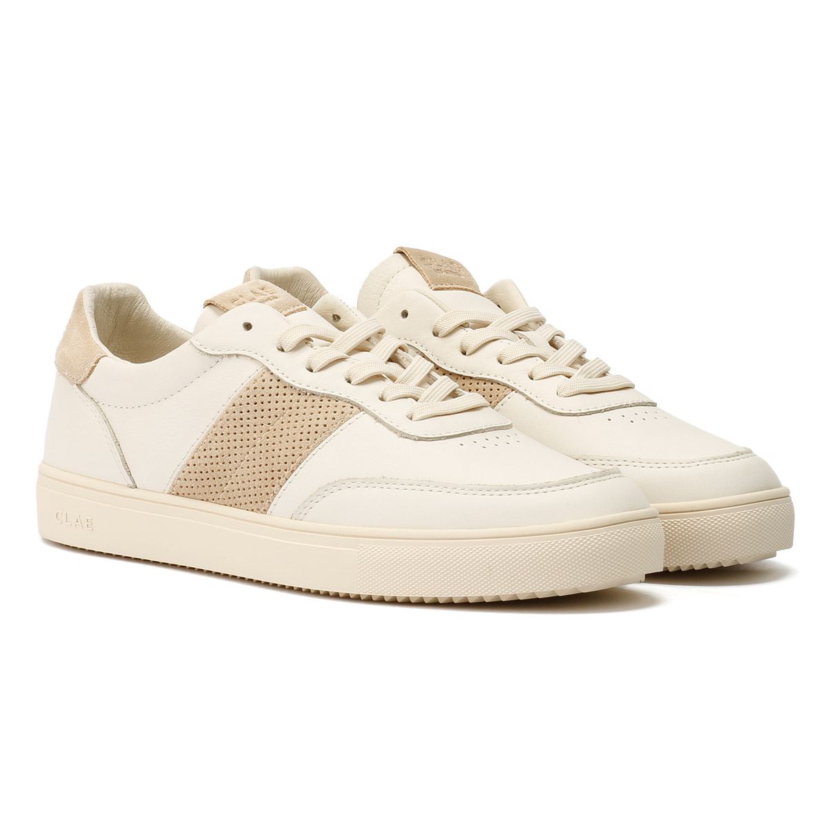 Clae Davis Baskets Blanches Pour Homme