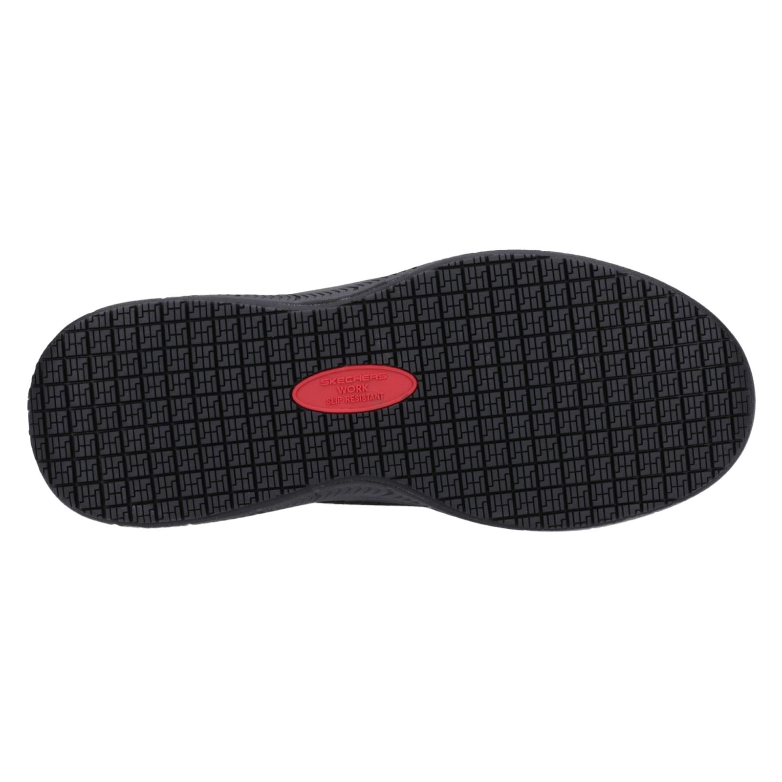 Skechers Workwear Summits - Colsin Baskets De Sécurité Noires Pour Hommes En Textile