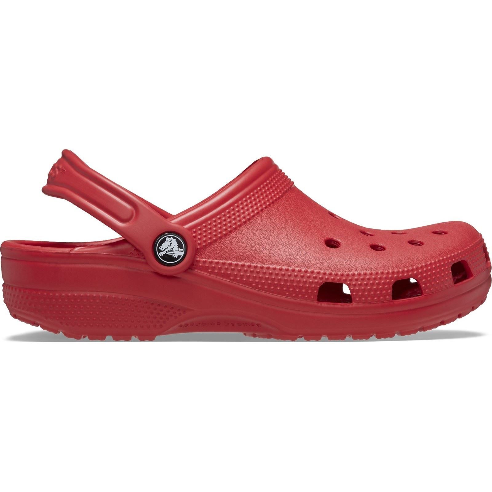 Crocs Classic Clog des sabots rouges en thermoplastique