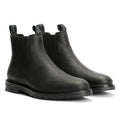 Tower London Harbour Bottes Noires En Cuir Pour Hommes