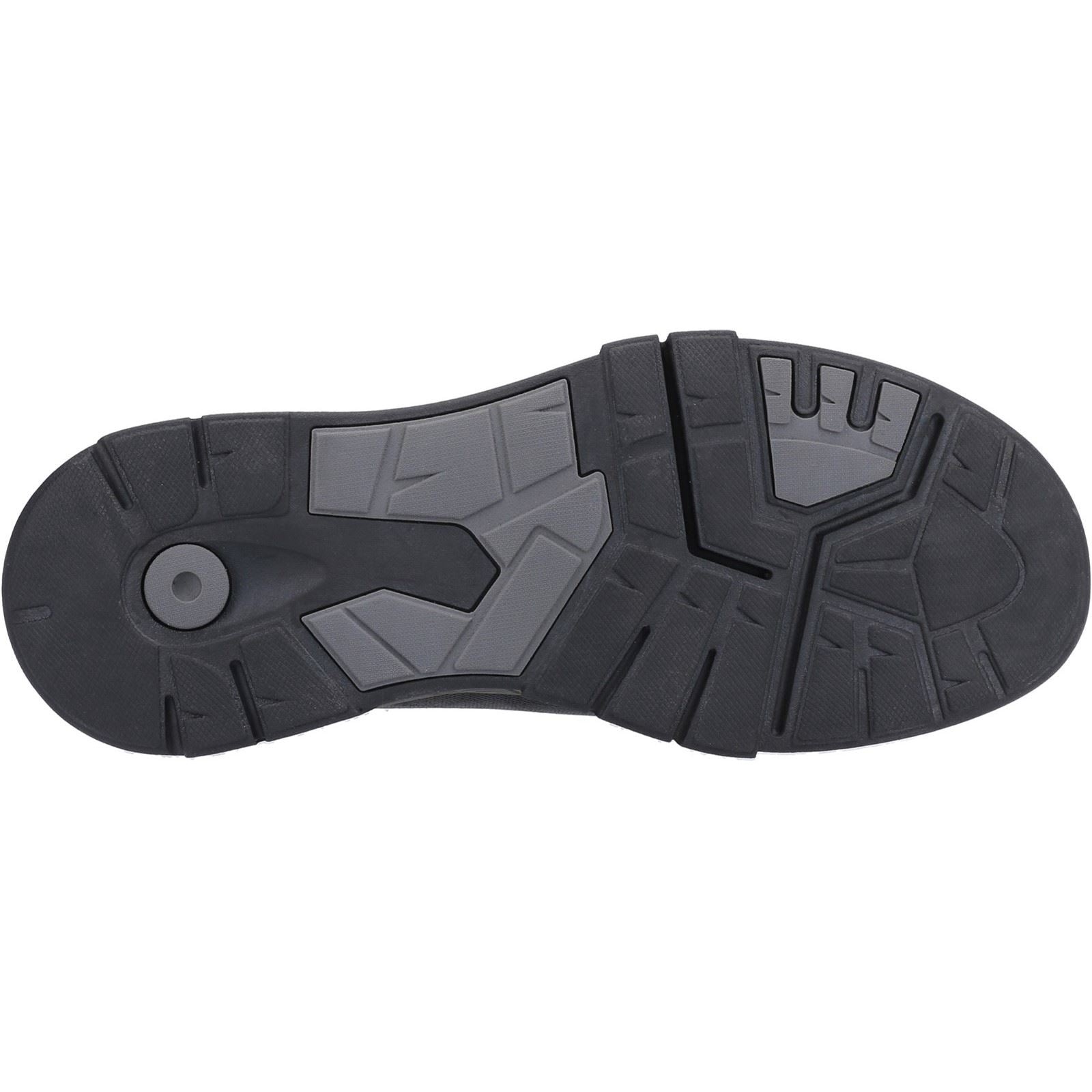 Hush Puppies Fletcher Mocassins Noirs En Cuir Pour Hommes