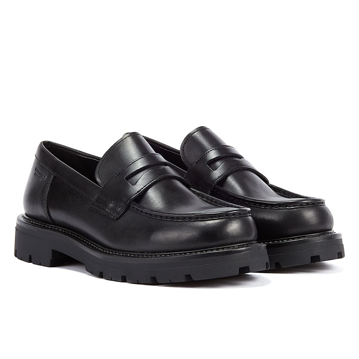 Vagabond Mocassins Noirs Pour Homme Cameron