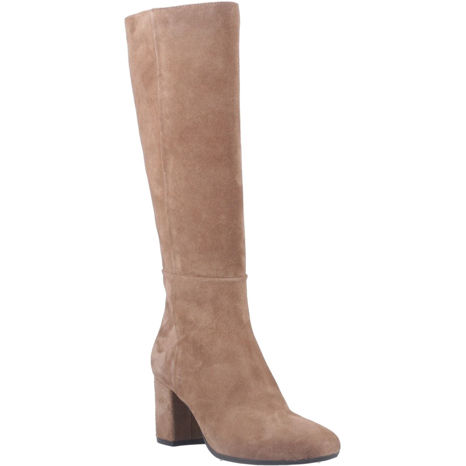 Hush Puppies Oprah Bottes À Talons Hauts Pour Femmes En Suède Coloris Moka